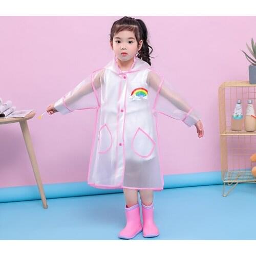 Kids Raincoat Rain Jacket Windbreaker Gift Rainwear womens rain coat Plastic Single-person Rainwear Outdoor Walk Hiking