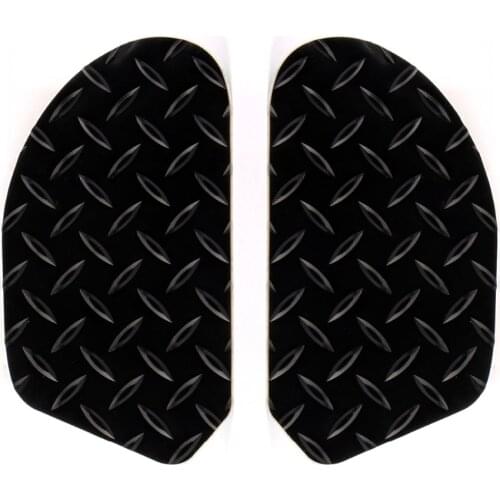 For Honda CBR600 2013-2018 Black Motorcycle Rubber Gas Fuel Tank Side Knee Grip Traction Pad Protector Decal Anti Slip Sticker