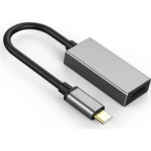 BLUELANS Converter Cable Anti-oxidation High Definition Compact Type-C Male to HDMI-compatible Female Adapter for Monitor