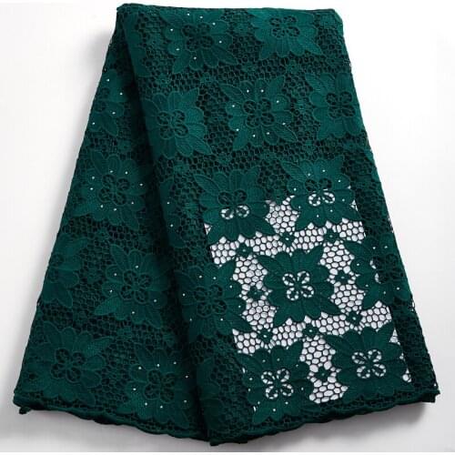 SJD LACE New High Quality African Lace Fabric 2021 Guipure Lace Cord Nigerian Fabric Sewing Accessories For Womem Wedding A 2356