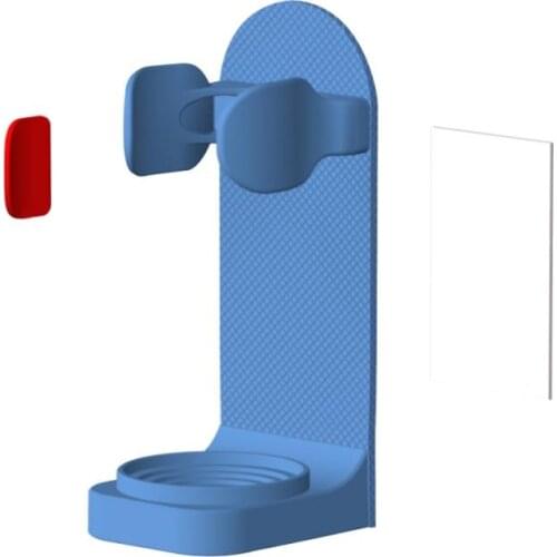 3 Colors Wall Mounted Electric Toothbrush Holder Punch-free Practical Household Bathroom Electric Toothbrush Organiser Dropship