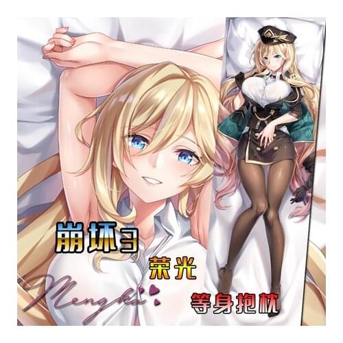 NEW Dakimakura 2WAY Hugging Body Pillow Case Game Otaku Cushion Cover Xmas Gifts Anime Durandal Honkai Impact 3 Cosplay