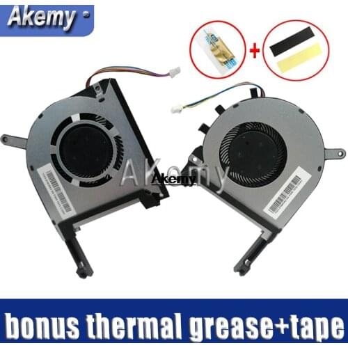 New original cpu gpu cooling fan cooler For Asus FX705 FX705G FX705GM FX86SM COOLING FAN heatsink