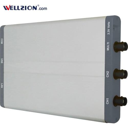 VDS1022I,400V Max. input Voltage USB Isolation 25MHz Bandwidth PC Oscilloscope