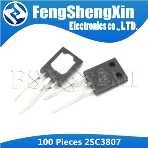 100pcs C3807 TO-126 2SC3807 TO126 Silicon NPN transistor