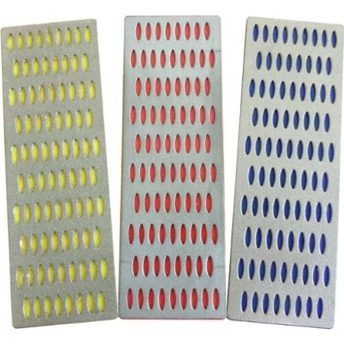 3pcs 180# 260# 360# Diamond Hone Whetstone Knife Sharpening Diamond Block