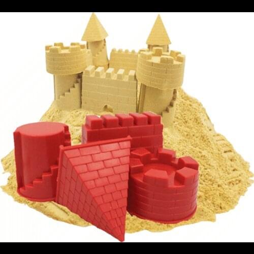 Castle Model Play Sand Outdoor Toys for Children Summer Seaside Beach toys Baby Plastic Dune Sand Mold Tools
