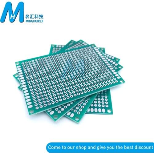 5Pcs 5*7cm Double-Sided Protoboard Breadboard Universal PCB Board 5x7 2.54MM PCB circuit board