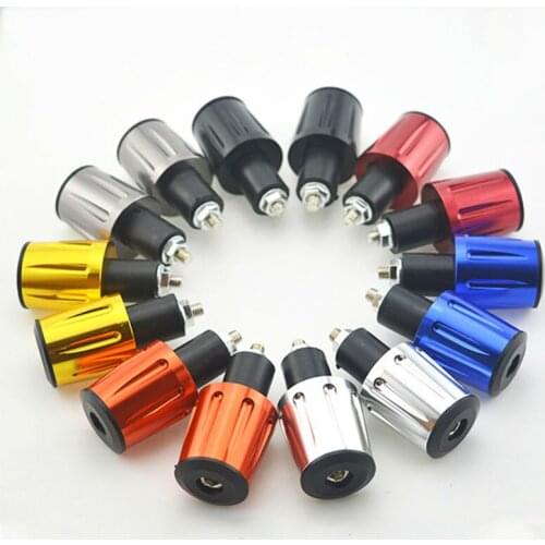 7/8" 22mm Universal Motorcycle Dirt Bike Handlebar Ends Grip Weights Anti Vibration Plug