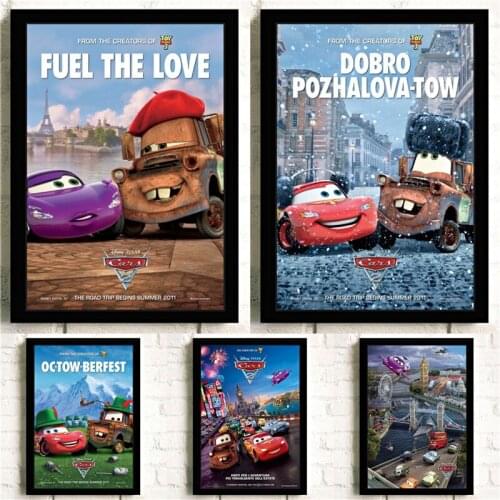 5D Diamond Painting Disney Custom Car Story Pixar Racing Poster Hobby Art DIY Mosaic Full Square Round Drill Home Decoration