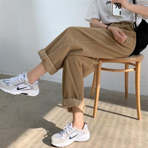 COTTELLI Women's Corduroy Trousers