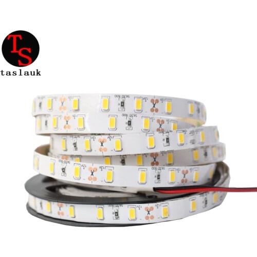Double PCB higher brightness !!! 5630 5m LED strip Light Not-Waterproof Lighting 300leds 60leds/m white / warm/coldwhite