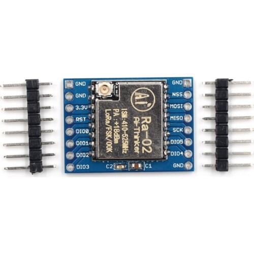 Elecrow 2pcs/lot SX1278 LoRa Module 433M 10KM Ra-02 Ai-Thinker Wireless Spread Spectrum Transmission Socket for Smart Home DIY