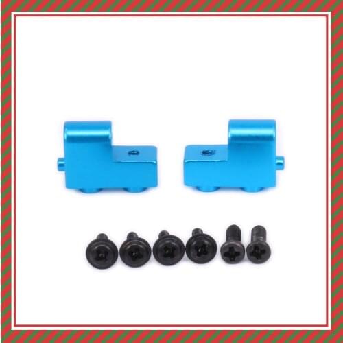 2PCS Alloy Servo Mount For 1/12 Wltoys Model Car 12428 12423 Monster Truck Short Course s-Course Off-Road Desert Buggy