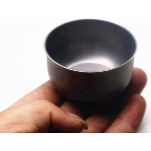 Mini Lightweight Titanium Tea Coffee Wine Cup for Outdoor Camping Hiking Mini Stainless Steel Shot Glass Cup Drinking Wine Glass