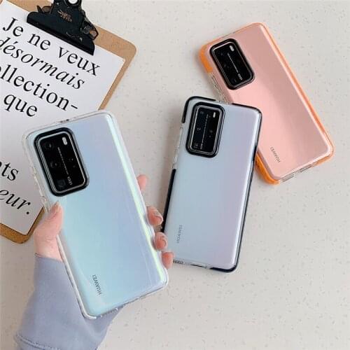 LS Simple Anti-knock TPU Soft Phone Case for Samsung S20 S8Plus A50 A70 Note10pro S9Plus S10e S10Plus S20Plus S20Ultra Note 9
