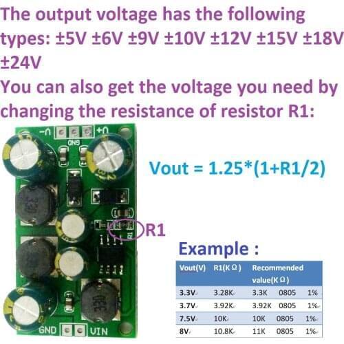 2 In 1 8w Boost/Buck Dual Voltage Module 3-24v To 5v 6v 9v 10v 12v 15v 18v 24v For Adc Dac Lcd Operational Amplifier Speaker