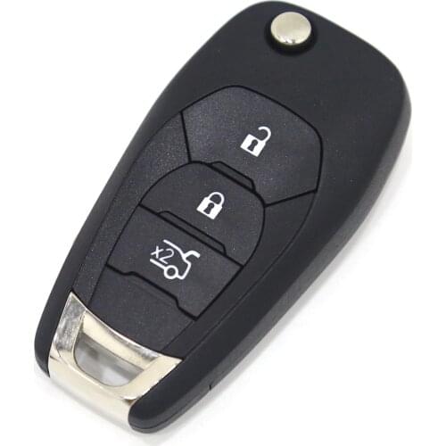 Lockartist 3Buttons 315MHz Flip Remote Control Flip Car Key with 46Chip for Chevrolet Cruz 2015