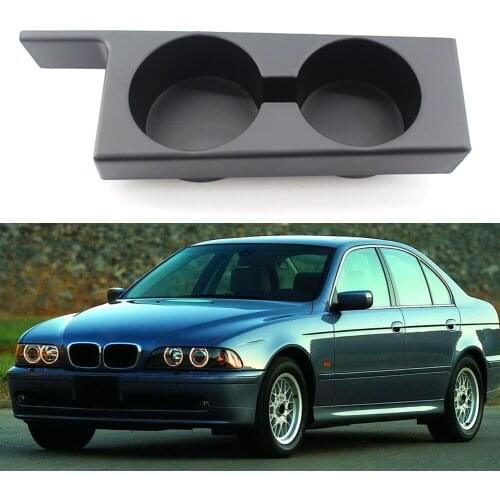 Front Cup Holder Phone Easily Installation Personal Car Element for BMW E39 5 Series 525i 528i 530i 540i M5 1997-2003