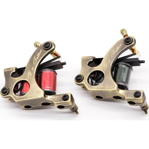 Professional 10 Wrap Coil Machine For Liner And Shader Copper Coil Machine Tattoo Supplies