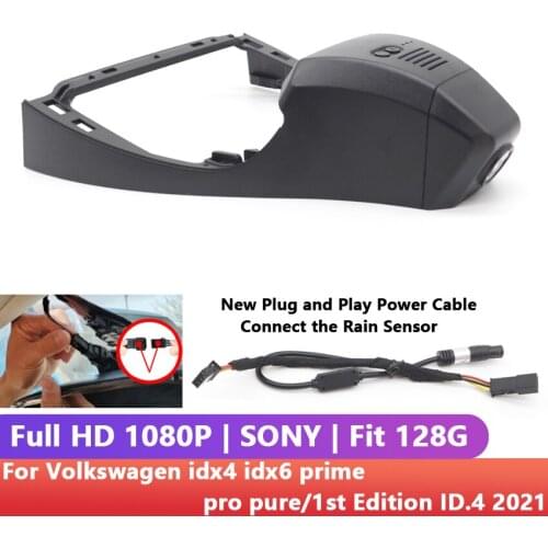 Easy install Car DVR Wifi dedicated Dash Cam Video Recorder Camera For Volkswagen idx4 idx6 prime pro pure/1st Edition ID.4 2021