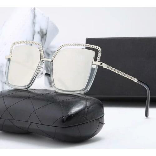 Oversized Sunglasses Ladies Square Cat eye Glasses Aaa Luxury Women Brand Designer Shopping Mirror UV400 Gafas de sol para mujer