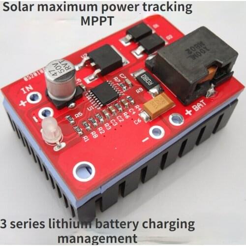 12V charging management 18V solar 3 series lithium battery charger MPPT solar controller cn3722