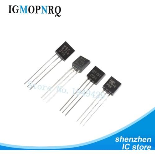 100pcs 2SC1815 2SA1015 2SA733 2SC945 MAC97A6 MAC97A8 MCR100-6 MCR100-8 MCR100 97A8 97A6 C1815 A1015 A33 C945