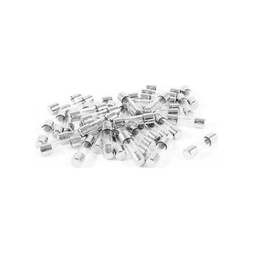 100 Pcs Quick Fast Blow Glass Tube Fuses 5x20mm 2A 250V