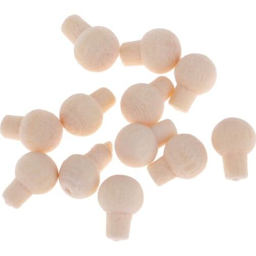 12 Pieces 1/12 Miniature Dollhouse Vintage Hardware Wooden Door Drawer Handles Dolls House Furniture Accessories