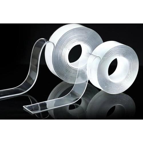 5M/3M Home reusable double sided NANO adhesive Traceless Strong Nano Magic Cleanable Glue Gadget Removable Universal Disks Glue