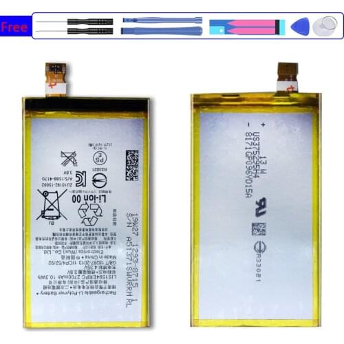Battery For SONY Xperia Z5C Z5 Mini E5823 Z5 Compact LIS1594ERPC Genuine Phone Battery 2700mAh Free Tool