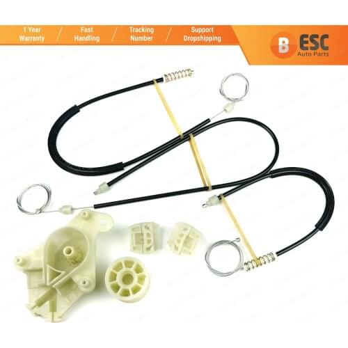 ESC Auto Parts EWR240 Window Regulator Repair Kit Front Right Door for VW Transporter T5 2003-On with Wheel house Fast Shipment