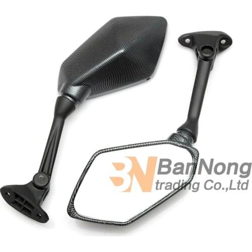 Free Shipping Brand New Motorcycle Rearview Mirrors For Kawasaki ZX6R/636 ZX-6R 09-10 ER-6F 09-10 Z1000SX Ninja 650R 400R 2011