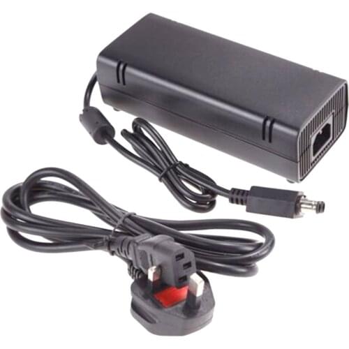 Power Supply for Microsoft Xbox 360 Slim Brick Adapter Mains Charger