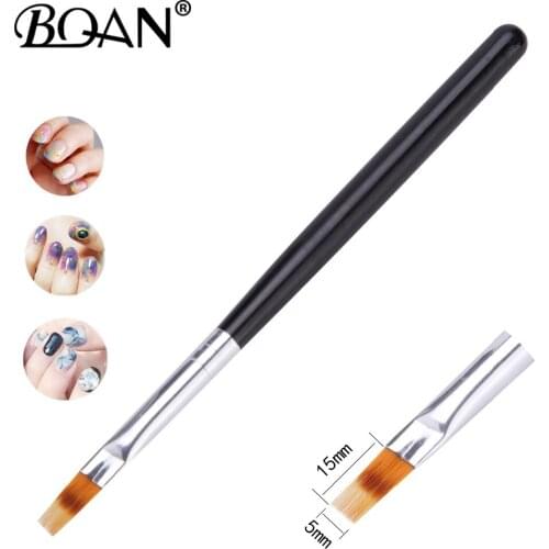 BQAN Nail Art Polish Color Gradient Change Blooming Transfer Stamping Brush Drawing Pen Manicure Tool