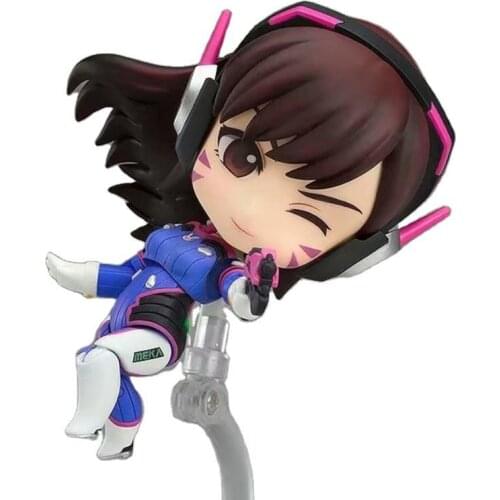 OW Action-figures-Anime PVC D.VA Overwatch Heros 10cm Cartoon Toy for Children Gift Anime Model