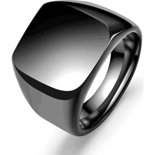 Popular Jewelry Top Quality Titanium Steel Mens Stainless Steel Girl Ring Bridal Ring for Women Girls Vintage