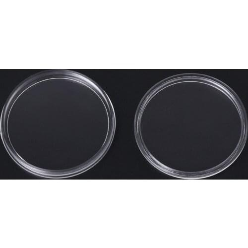1 PC 38.6mm Round Acrylic Coin Capsule Clear Storage Holder For Silver Coin 1 oz wholesales