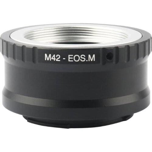 M42-EOSM Lens Adapter Ring for Canon EOSM M2 M3 EF-M Mirrorless Camera
