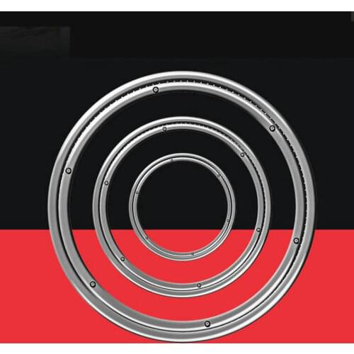 HQ SD01 40-120CM Diameter Solid Stainless Steel Lazy Susan Stainless Turntable Swivel Plate Bearing Tabble Swivel Base