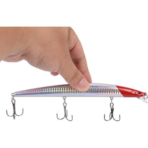 1pc 18cm/26g minnow fishing lures plastic baits hard lures bass crank baits 8