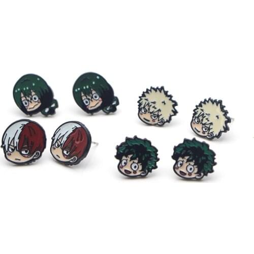 My Hero Academia Earrings Movie Anime Show High Quality European American Creative Personality Fashion Jewelry Earrings