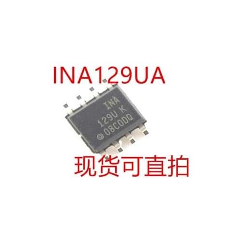 1pcs/lot INA129 INA129U INA129UA SOP8 In Stock