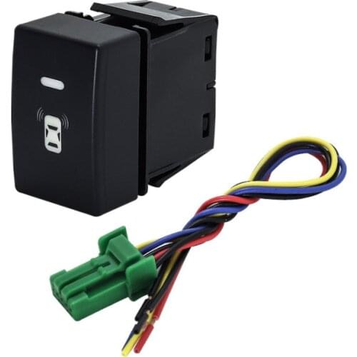 1PC music Recorder Monitor speaker Radar Parking Sensor Front Fog Light Spotlight Switch Button For Honda UR-V URV / CRV 2017