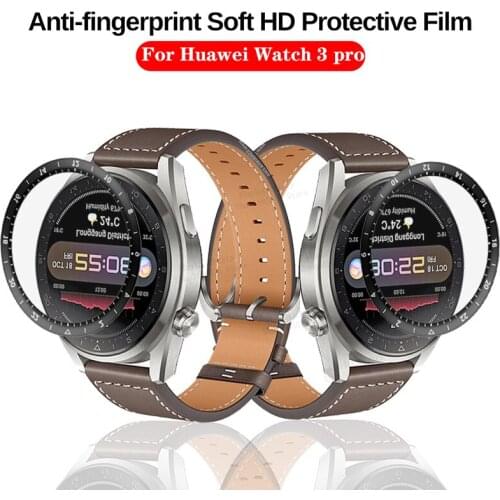 10D Soft Glass Protective Film For Huawei Watch 3 Pro Full Curved Cover Screen Protector for Huawei Watch 3 3pro Smartwatch film
