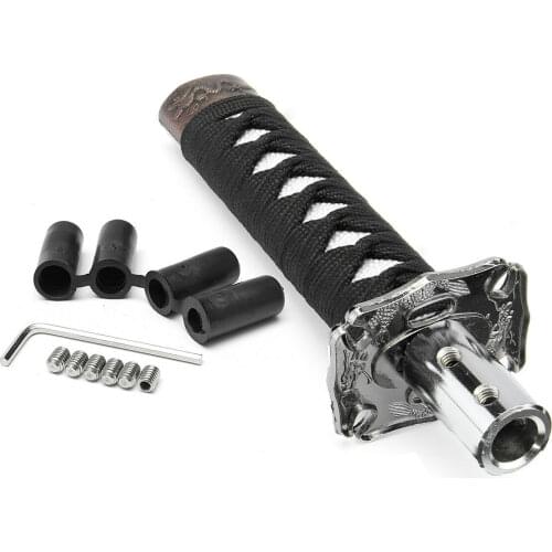 15cm Car SUV Van Warrior Sword Speed Gear Shift Knob RV Camper Caravan Metal Gear Shifter Lever Adapter Car Interior Accessories