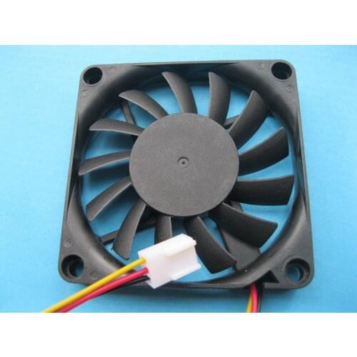 50 Pcs Brushless DC Cooling Fan 5V 7010S 13 Blades 70x70x10mm 3 pin Sleeve-bearing