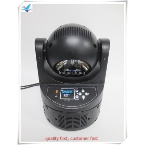 Free shipping 10xlot 360 fast moving with Powercon led moving head light mini moving head beam led 60w