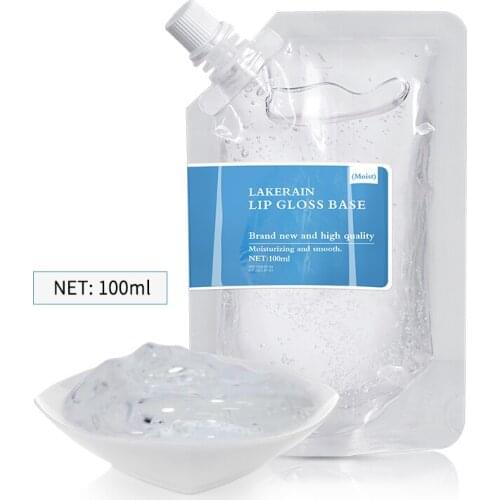 100ML DIY Lip Gloss Base Moisturizing Clear Lipgloss Base Hand Make Lipgloss Matte Material for DIY lip Gloss Makeups Comestic